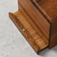 Porte-mouchoirs en bois de noyer moderne, support pour la maison et le salon, boîte de rangement pour papier de qualité supérieure, porte-serviettes en bois pour table à manger