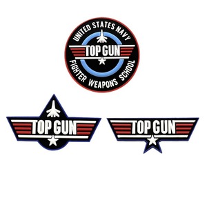Armé de grandes aspirations bricolage sur mesure PVC caoutchouc Velcro Badges décalcomanies patchs pour vêtements - Product Image 2
