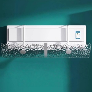 Trang trí nội thất nhựa trong suốt treo có thể điều chỉnh điều hòa không khí kính chắn gió điều hòa không khí làm lệch hướng gió - Product Image 6
