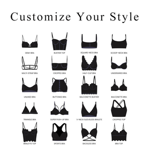 OEM/ODM Mujeres Íntimos Deep V Tallaje Grande <span class=keywords><strong>Sujetador</strong></span> Lencerí<span class=keywords><strong>a</strong></span> Sexy Ajustable Push up Bra - Product Image 4