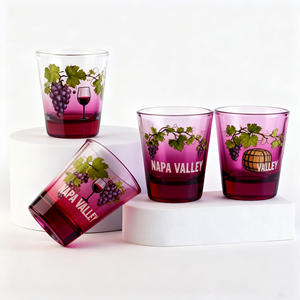 Vasos de Chupito Transparentes Premium con Logotipo Personalizado, Cristal sin Plomo para Fiestas, Gran Venta - Product Image 1