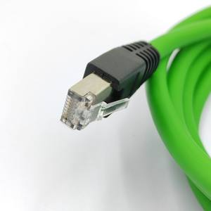 Câble <span class=keywords><strong>Ethernet</strong></span> Profinet M12 personnalisé en usine, étanche, connecteur mâle X Code 8 broches RJ45 Cat6A, câble <span class=keywords><strong>Ethernet</strong></span> industriel - Product Image 6