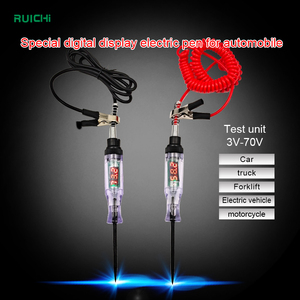 LED ekranlı otomotiv devre test aleti <span class=keywords><strong>3</strong></span>-70V dijital çok fonksiyonlu araba gerilim dedektörü - Product Image 3