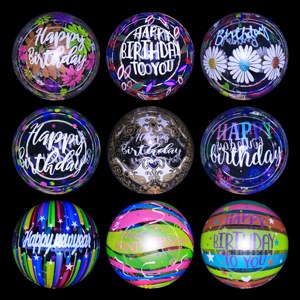 Proveedor de Fábrica, Globos BoBo de 20 Pulgadas, Último Modelo, Globos de Amor, Burbujas para Fiestas, Publicidad - Product Image 4