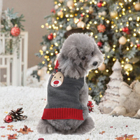 Vêtements d'hiver pour chien, chandail chaud à motifs géométriques de Noël, tenue mignonne et confortable pour chiens