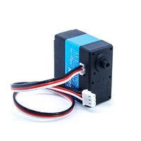 Moteur servo DC à engrenages métalliques avec double arbre, bus série TTL, 20 kg.cm, pour modèles RC, articulations de robots, projets DIY et unités de contrôle