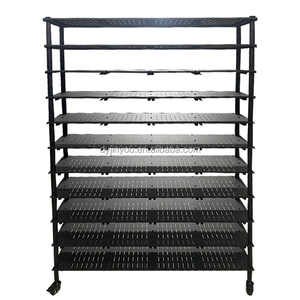 Impilato sistema di cremagliera metallica per mobili in rettile composito 10 strati nuovo vassoio PP snake gecko corno ciliare espositore - Product Image 3