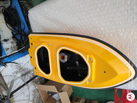 Coque de bateau d'hydrographie OEM personnalisée en PRV (Plastique Renforcé de Fibres) légère, haute résistance, résistante à la corrosion et à faible entretien
