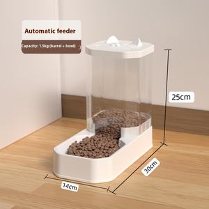 Mangeoire automatique pour chiens, distributeur d'eau de stockage d'aliments pour animaux de compagnie, ensemble de distributeur d'eau et de nourriture pour chiens, bon marché - Product Image 6