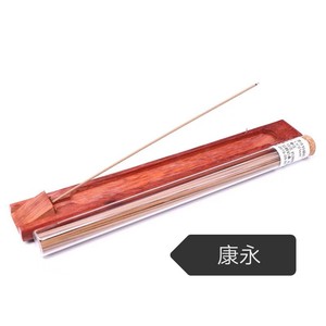 Varillas de incienso de Agarwood 20X200mm en tubo rojo con tapón de corcho para aromaterapia - Product Image 3