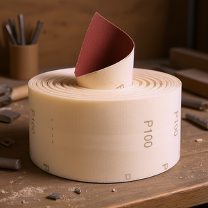 Rollos de Papel de Resina con Velcro Fervi P100, Herramientas Abrasivas - Product Image 3