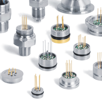 WTsensor Capteur de pression piézorésistif OEM I2C 0-5V 10V 4-20mA 10kPa 5 bar 100 psi Capteur de pression rempli d'huile de silicium diffusé