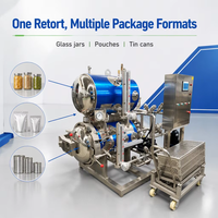 ZHONGNUO Nouvelle Machine Autoclave Compacte pour le Traitement Alimentaire / Autoclave de Laboratoire / Autoclave de Prototypage en Acier Inoxydable SUS304 Automatique