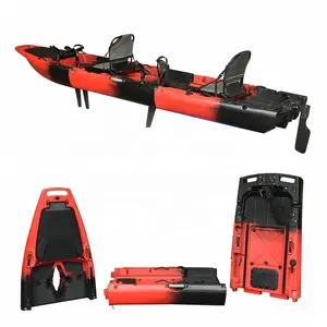 Vicking 4.2m 2-person 2.8m Single-person Pedal Drive Kayak lắp ráp miễn phí thiết kế phổ biến có thể tháo rời có thể gập lại vật liệu nhựa