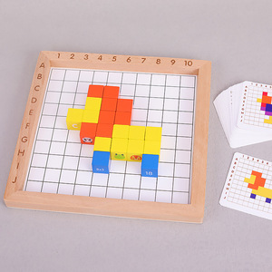 Niños madera juego múltiple operaciones matemáticas contando bloque rompecabezas Montessori <span class=keywords><strong>enseñanza</strong></span> educativa juguetes para niños - Product Image 5