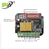Récepteur multifréquence RX-Multi 300-868 MHz AC/DC9-30V, télécommande de porte de garage, récepteur 433 MHz adapté au codage roulant