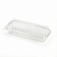 Groothandel Eco-vriendelijke Transparante Plastic PET Voedselbewaarbakjes Rechthoekig Design Aanpasbare Maat & Kleur voor Sandwiches