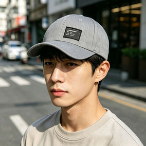 Gorras de Béisbol Personalizadas con Parche de Logotipo, Gorra de Béisbol de 6 Paneles, Gorra de Béisbol Ajustable con Cierre Mágico - Product Image 1