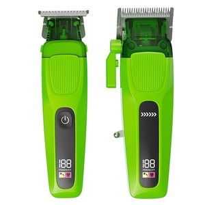 Máquina <span class=keywords><strong>de</strong></span> Cortar y Recortar <span class=keywords><strong>Cabello</strong></span> Prémium para Hombre, 7500 RPM, con 120 Minutos <span class=keywords><strong>de</strong></span> Autonomía, 5 Velocidades, Tipo C, para Salón - Product Image 1