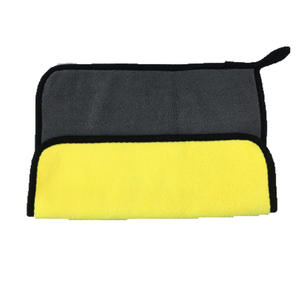 Serviette de lavage de voiture-Polaire corail bicolore pour le nettoyage et l'entretien de la voiture, chiffon de nettoyage épais pour voiture, vadrouille absorbant l'eau - Product Image 6