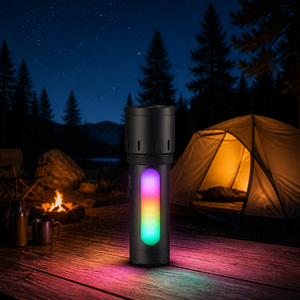 Lampe torche laser blanche 10W 900LM tricolore rechargeable 3600mAh en aluminium IP65 étanche pour camping et éclairage d'urgence - Product Image 6