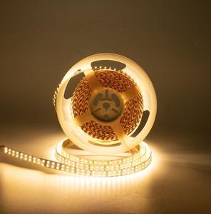 Dual Row Dimmable <b>LED</b> <b>Strip</b> <b>Light</b> <b>12V</b> 24V Single Color 240LEDs/M Adjustable Brightness 3000K 4000K 6000K Flexible Tape Lamp - Product Image 1