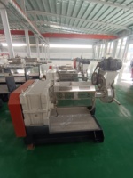 Déchets de recyclage PP PE HDPE Granulés de recyclage de plastique PET Production de granulés de plastique Extrudeuse Granulateur granulateur Machine
