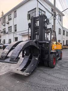 Second-Hand TCM/KOAMTSU/HELI 7 Ton Diesel Engine Forklift-Durable High Quality <b>Used</b> with Excellent Condition for Sale - Product Image 4