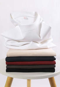 เสื้อยืด100% 240gsm ผ้าฝ้าย100% สำหรับผู้ชายปรับแต่งได้ - Product Image 4