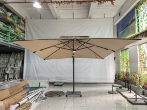 <b>Outdoor</b> Roman <b>umbrella</b>, large side-post hanging <b>umbrella</b>, cantilevered sunshade <b>umbrella</b> - Product Image 4