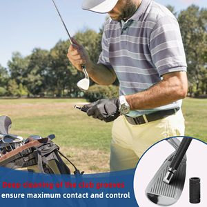 Ampia copertura personalizzata in Nylon Anti <span class=keywords><strong>serbatoio</strong></span> di perdite tubo bottiglia Spray Club Groove temperino asciugamano pulito spazzola per mazze da Golf - Product Image 3