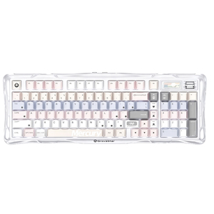 GravaStar K98 Tri Mode Mechanical Keyboard With Screen RGB Lighting Silent Typing Gaming Office Keyboard For Laptop - Product Image 1