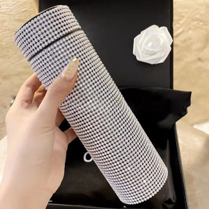 Thermos intelligent personnalisé avec logo, 500 ml, en acier inoxydable SUS316, avec affichage numérique de la température, pour hommes - Product Image 2