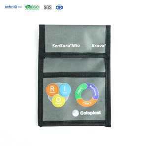 Neck <strong>Wallets</strong> World Kit Factory Direct Clear PVC Name <strong>Badge</strong> Holder Silk Screen Printed Logo Reusable Zip Credit Card Pocket - Product Image 1