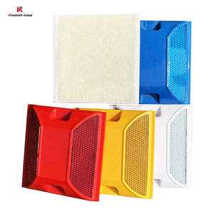 यातायात सुरक्षा एबीएस बिल्ली आँखों प्लास्टिक चिंतनशील रोड स्टड संकेत सुरक्षा सड़क मार्करों - Product Image 6