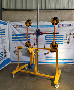เครื่องยกสุญญากาศ E-WORLD แบบ 4 จุกสุญญากาศ ยกสูงได้ 3 เมตร ควบคุมด้วยลมแบบแมนนวล หมุนได้ 360 องศา โครงเหล็ก รับน้ำหนักได้ 10 ตัน - Product Image 5