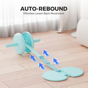 Tự Động Phục Hồi Đôi Bánh Xe Bụng Bánh Xe Cho Nhà Tập Thể Dục Khuỷu Tay Curling Đào Tạo Mike Thể Thao MK5010-03 Cho Nam Giới Và Phụ Nữ - Product Image 2