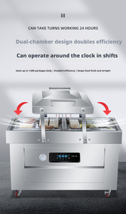 Machine d'emballage sous vide automatique pour les fabricants <span class=keywords><strong>de</strong></span> produits alimentaires, réduit les déchets et prolonge la durée <span class=keywords><strong>de</strong></span> conservation - Product Image 5