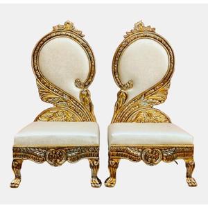Juego de Sillas Mandap Elegantes y Magníficas para Decoración de Ceremonias de Boda Modernas, Sillas Bajas Impresionantes, Recién Llegadas - Product Image 1
