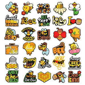 อุปกรณ์เสริมยาง PVC รูปสัตว์น่ารักน่ารักสำหรับเป็นของขวัญรองเท้าไม้ - Product Image 1