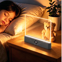 Lámpara de Lectura LED Plana Profesional Antideslumbrante con Protección Ocular y Luz Azul Cero, Lámpara de Lectura Plana de 4 Colores