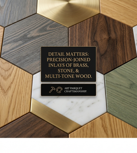 Vente Flash : Service de Conception Gratuit, <span class=keywords><strong>Parquet</strong></span> Hexagonal Multi-Matériaux, Artisanat de Précision, Luxe, Projet Commercial - Product Image 3