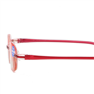 Anti Lumière Bleue Lunettes de Lecture Sans Monture <span class=keywords><strong>Presbytie</strong></span> Mémoire L'hypermétropie Sans Cadre <span class=keywords><strong>Loupe</strong></span> Lunettes + 1.0,+ 1.5,+ 2.0,+ 2.5,+ 3.0 - Product Image 5