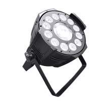 Projecteur LED RGBWA 12x10W 200W au total avec contrôle DMX512, en aluminium moulé, lumière à effet 4-en-1 pour mariages, DJ et applications scéniques