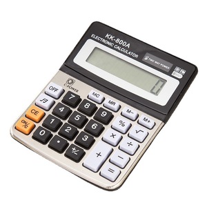 Calculatrice Métallique C-Power 8 Chiffres Double Alimentation pour Comptabilité Professionnelle et Utilisation au Bureau - Product Image 4