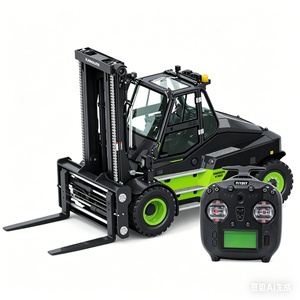 Kabolite Nouveau SJY-K180-100S Chariot élévateur RC hydraulique tout métal, Voiture télécommandée, Camion modèle RC, Excavatrice, Moteur brushless - Product Image 5