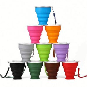 Botella de Agua Plegable de Silicona Portátil con Gran Capacidad y Función Antiderrames para Deportes al Aire Libre - Product Image 1
