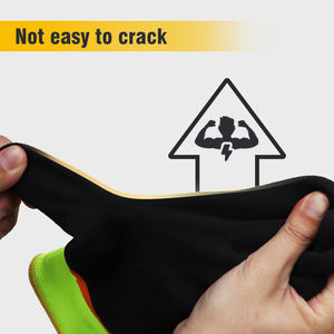 XINGYU, guantes de punto para clima frío para hombres, guantes de trabajo recubiertos de arena de látex, protección antideslizante para <span class=keywords><strong>brazos</strong></span>, guantes de goma de trabajo de látex de seguridad - Product Image 6