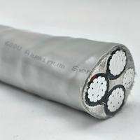 Câble d'entrée de service en aluminium SER 600V 3*6AWG+6AWG