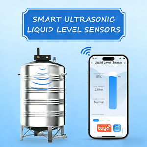 TLC2502 Intelligenter Ultraschallsensor Tuya WiFi Drahtloser IP67 Füllstandsmesser für Wasser-, Öl-, Kraftstofftank-, Flüssigkeits- und Feststoffmessung - Product Image 1